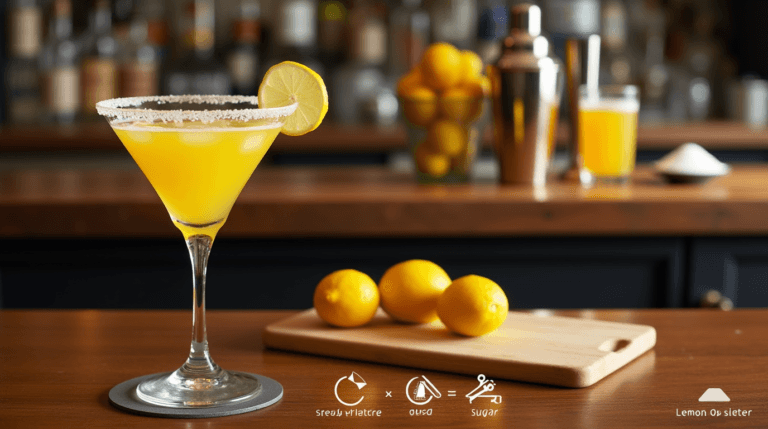 recipe for a lemon drop drink