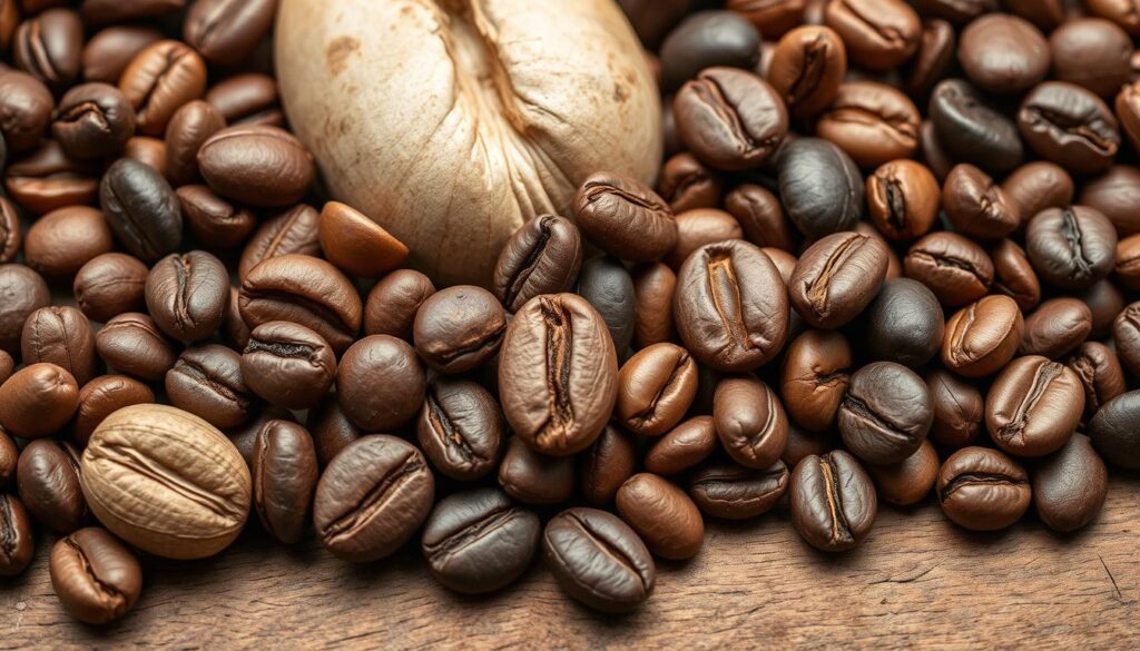 Single-origin coffee beans