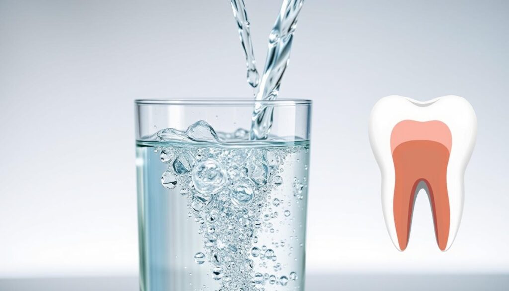 Sparkling water dental health