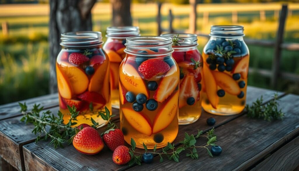 fruit-infused moonshine