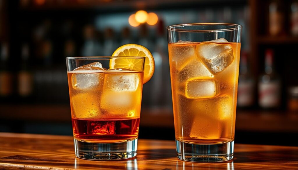 two-ingredient whiskey drinks